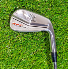 **VERY NICE** Cobra KING Forged MB PW Wedge Stiff Flex N.S. Pro Modus 3 Tour 120