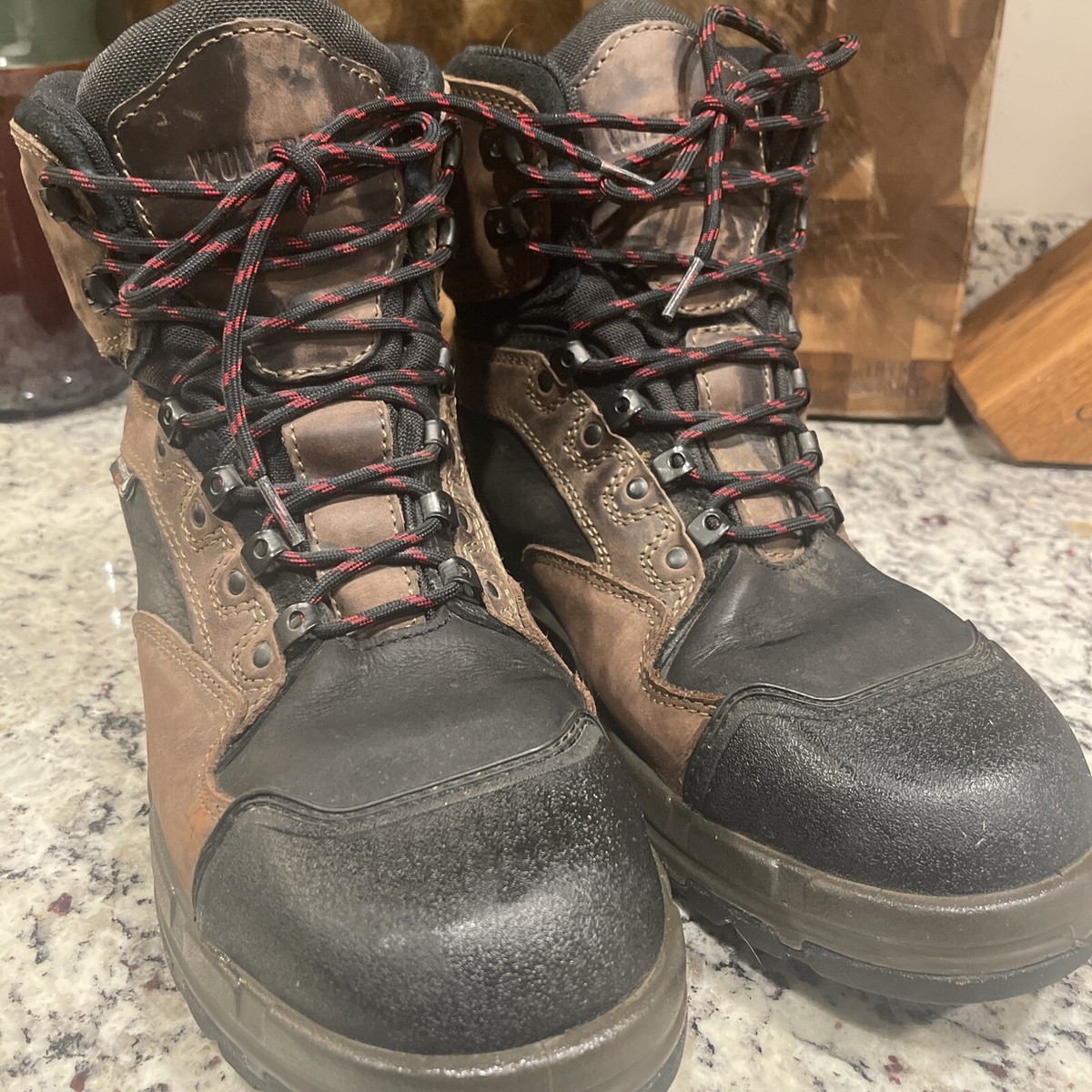 Wolverine Men’s Raider Durashocks CarbonMax 6” Work Boots, Size 13 EW Wolverine Men main image 2