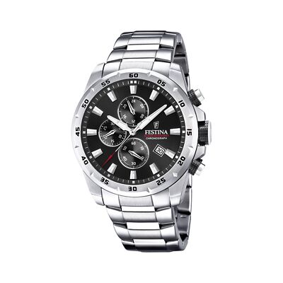 Watch Festina F20463/4 CHRONO SPORT Man 45mm Stainless steel