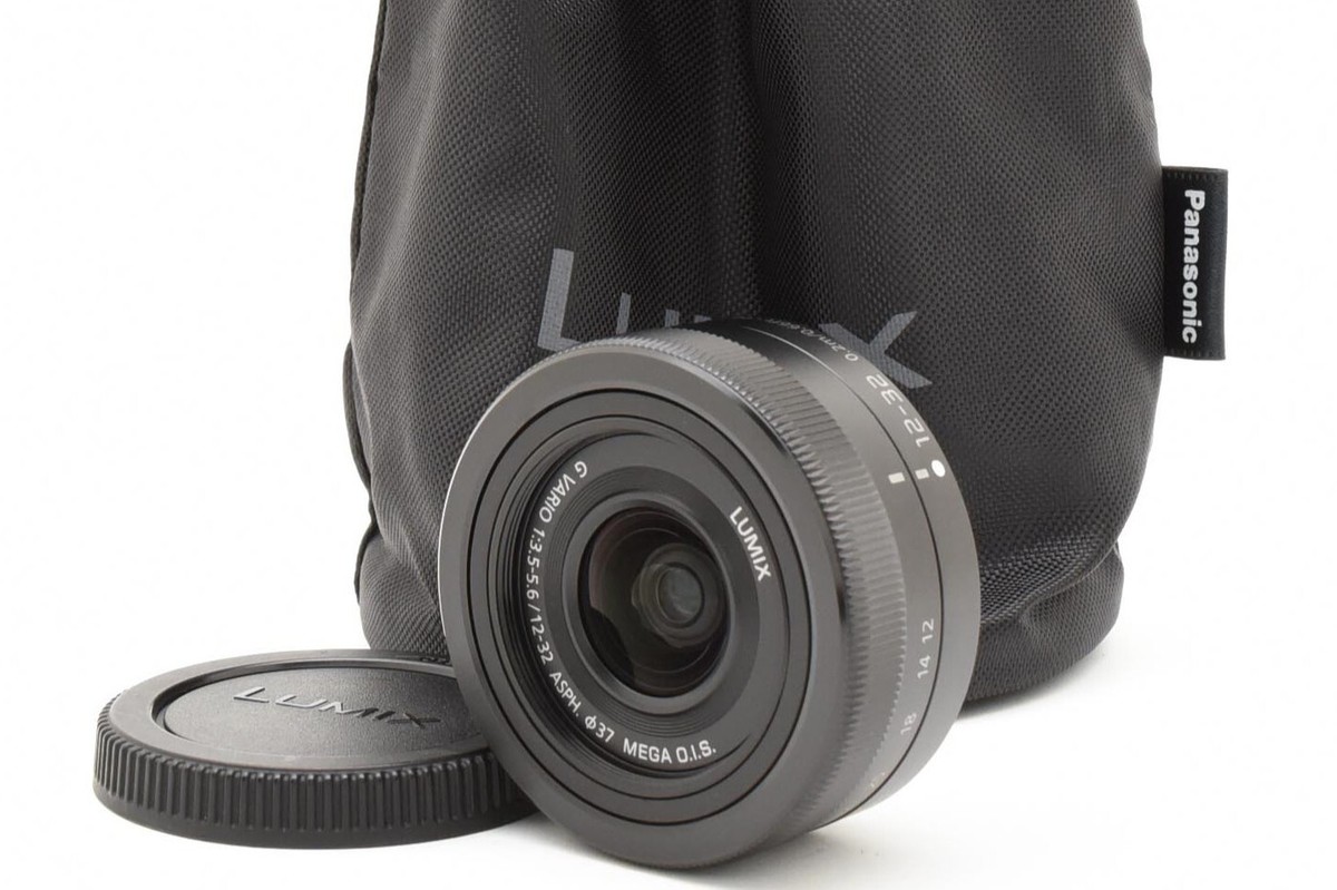 美品★LUMIX G VARIO 12-32★Panasonic★ブラック Lumix G Vario 12-32mm f/3.5-5.6 MEGA Black Lens H-FS12032