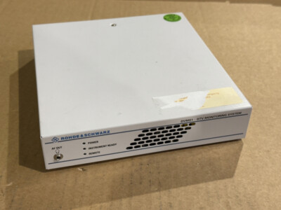 Rohde & Schwarz DVMS1 Digital-TV-Überwachungssystem
