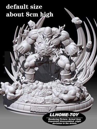 Anime toy Nappa Burst power Battle muscle Resin 3D Print GK Kit Figure DIY