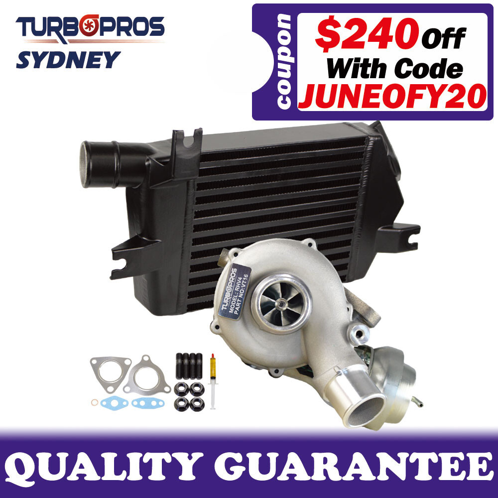 Upgraded 75mm Turbo Intercooler for Mitsubishi Triton MN 4D56 2.5L VT16 Engine