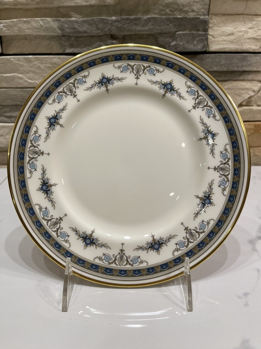 Minton Grasmere Fine Bone China Blue Salad Dessert Plate 8