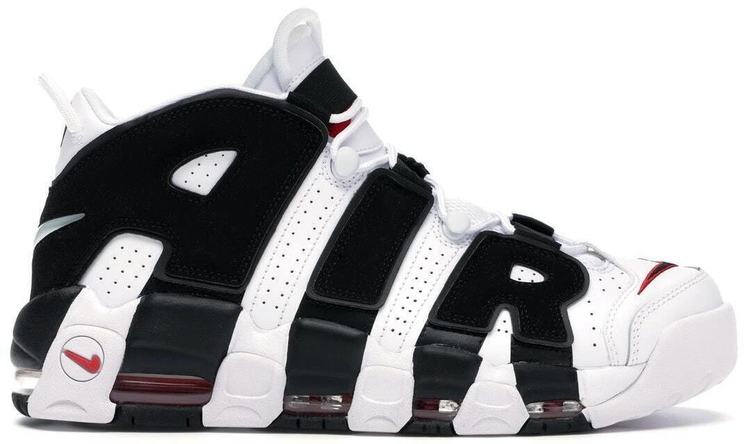 Nike Air More Uptempo White Red for Sale | Authenticity Guaranteed