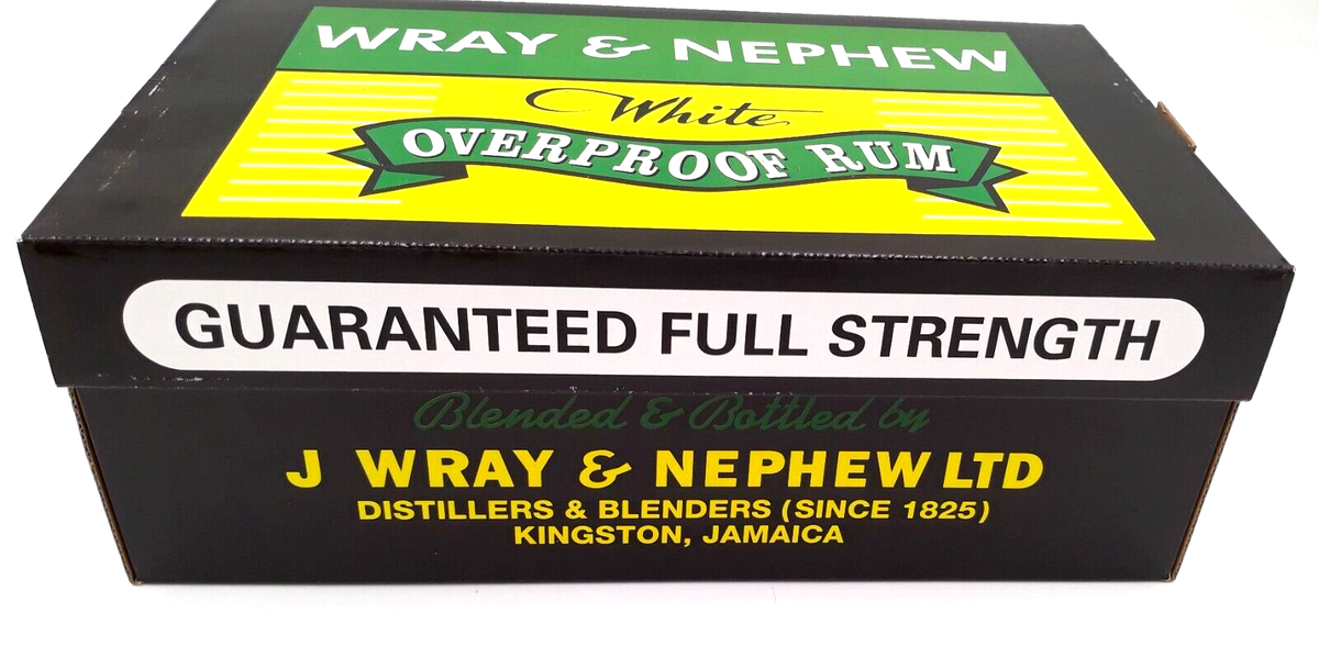Wray & Nephew White Overproof Rum Slip On Logo Canvas Shoes  display picture 1
