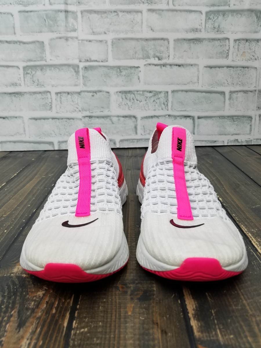 Nike Phantom Run Flyknit 2 Black Hyper Pink DM8064-001 Women's