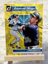 Larry Walker |🔥Exclusive Yellow Diamond Kings🔥| 2023 Donruss Baseball