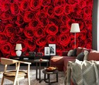 3D Crimson Roses I4865 Wallpaper Mural Self-adhesive Removable Sticker Erin