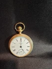 ANTIQUE Elgin Grade 218 15 JEWEL POCKET WATCH Gold filled Case (working)