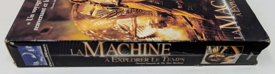 La Machine a explorer le temps VHS (2002) - NTSC - French - VG (Tested) - Image 2 of 4