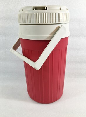 IGLOO Half Gallon Water Cooler/Jug Red & White LIPTON ICED TEA