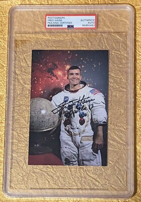 Fred Haise Apollo 13 NASA Astronaut PSA/DNA   Autograph Signed Photo