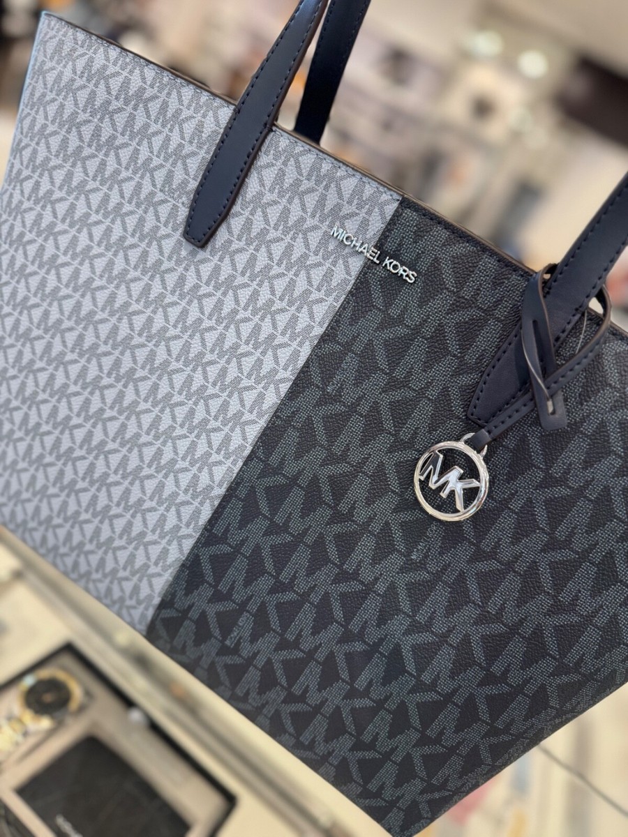 Michael Kors Jet Set Travel Medium Shoulder Tote Bag MK Colorblock
