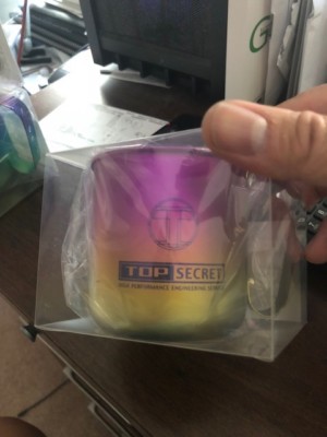Tasse Top Secret En Titane - Rare - Multicolore - Fabriquée Au Japon