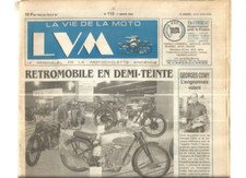 LA VIE DE LA MOTO N°112 DISTRI MOTEUR 4 TPS/ MOTEURS AUXILIAIRES/MOTOS DE STAYER