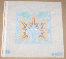 FBS "Tree w/ Leaves" Handpainted Needlepoint Canvas