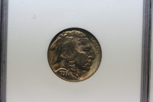 1936d Buffalo Nickel NGC MS66 - 第 2/3 張圖片
