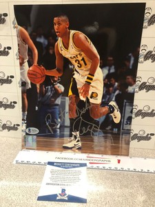reggie miller autograph