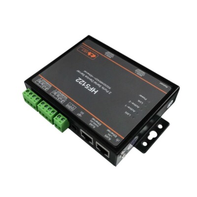 HF5122 IoT 2-Port Serial Server RS232/485 to Ethernet Modbus RTU to TCP #A6-9