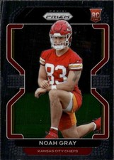 2021 Panini Prizm Noah Gray #418 Kansas City Chiefs 20M