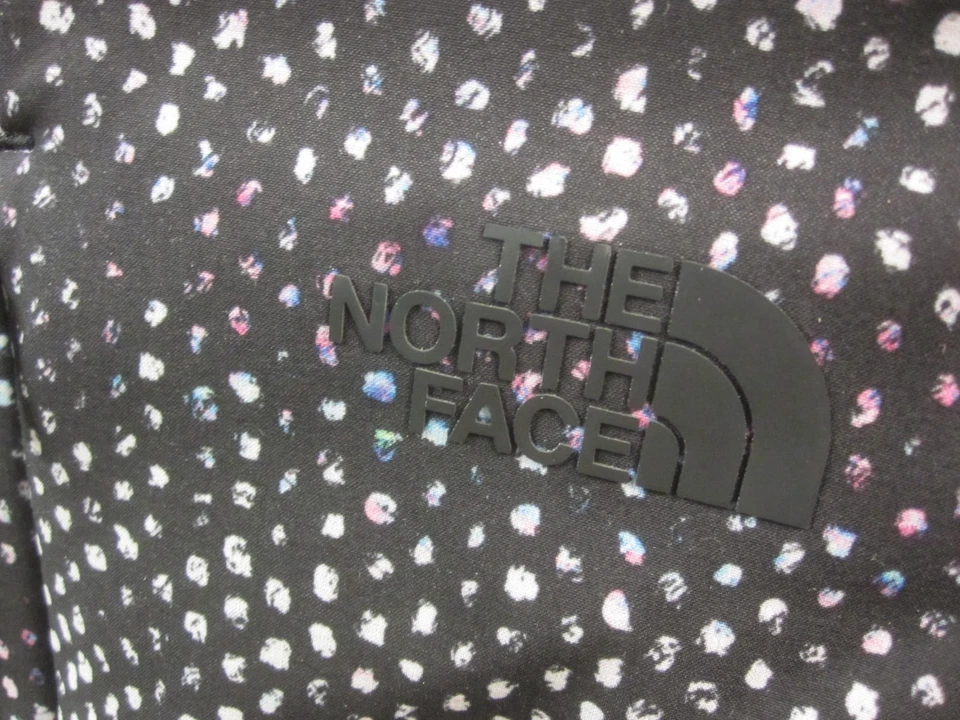 Abrigo chaqueta para mujer The North Face negro estampado Donegal talla mediana Foto 2 de 4