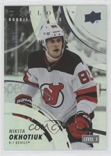 2022-23 Trilogy Rookie Premieres /699 Nikita Okhotyuk Level 2 Okhotiuk #185 03uh