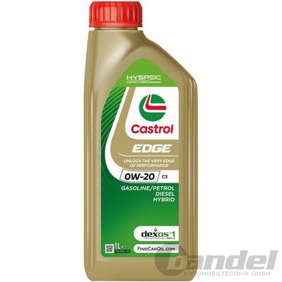 1L CASTROL EDGE C5 0W20 MOTORÖL passend für OPEL OV 040 1547 A20 MB 229.71