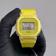 Casio G-Shock DW-5600GL-9JR Yellow Clear "Lucky Drop" Collection Japan Import