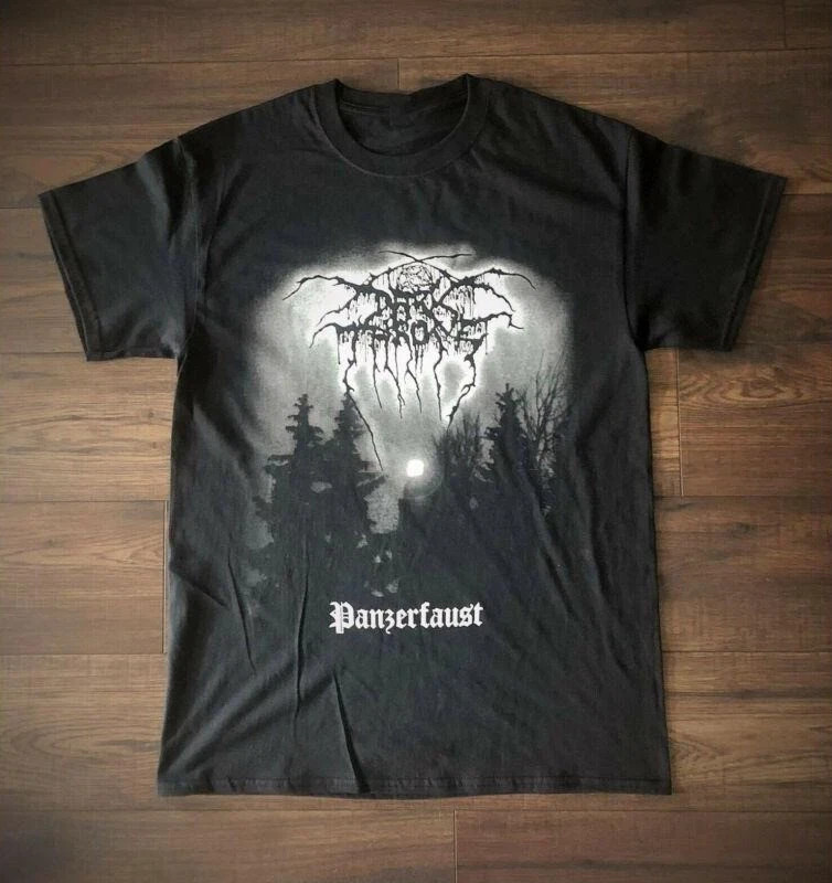 DarkThrone Band Panzerfaust Cotton Black S-5XL Shirt