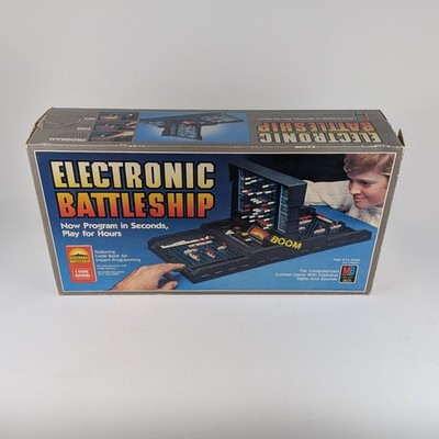 Milton Bradley Electronic Battleship Game - Vintage 1982 - Tested Working