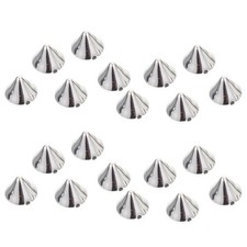 200Pcs Cone Spikes Punk Style Rivets Spike Beads DIY Spacer Beads