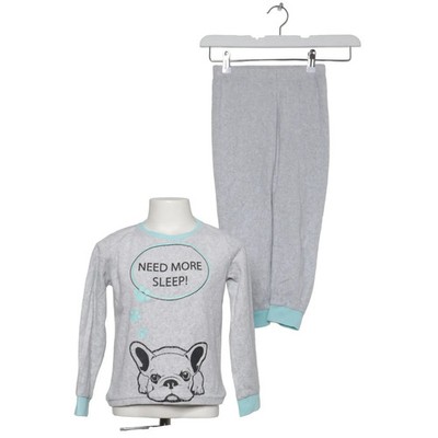 Alive, Pyjama, Größe: 122, Baumwolle/Polyester, Grau/Türkis, Sonstiges #pRR