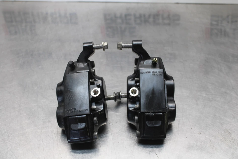 93-07 JUEGO PINZAS FRENO DELANTERO DERECHO IZQUIERDO YAMAHA VMAX 1200 PAR BB197 Foto 2 de 4