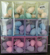 Mini Makeup Sponges Beauty Blender Set Assorted Colors New Boxed Lot of 12