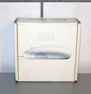 Apple Mighty Mouse Maus MA086ZM/A Verpackung ohne Gerät Leerkarton