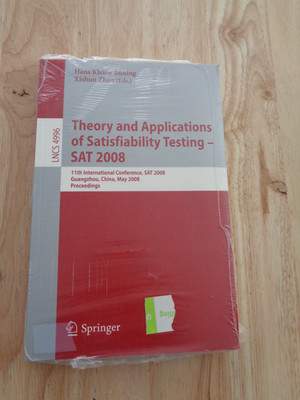Theory and Applications of Satisfiability Testing SAT 2008, Büning, Zhao SC