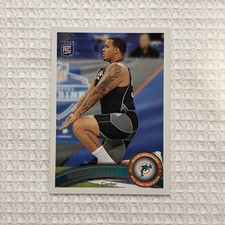 2011 Topps #169 Mike Pouncey RC Miami Dolphins