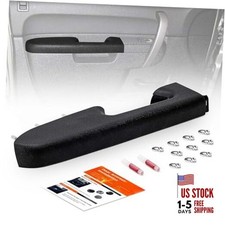 22818465 Front Door Panel Armrest Repair with Door Left Driver Side Black