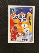 A’Ja WILSON 2025 Panini WNBA Donruss Crunch Time PRESS PROOF GOLD FOIL ACES #12
