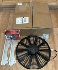 NEW DeWitts® SPAL 32-SP006 Electric Fan Kit '66-82 Corvette C2/C3
