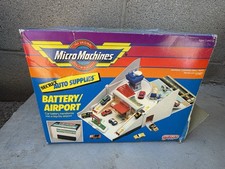 1989 Micro Machines Secret Auto Supplies Battery - Airport Set Galoob No. 6466