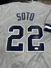 Juan Soto Signed Yankees Jersey Autograph Auto JSA NEW YORK MLB