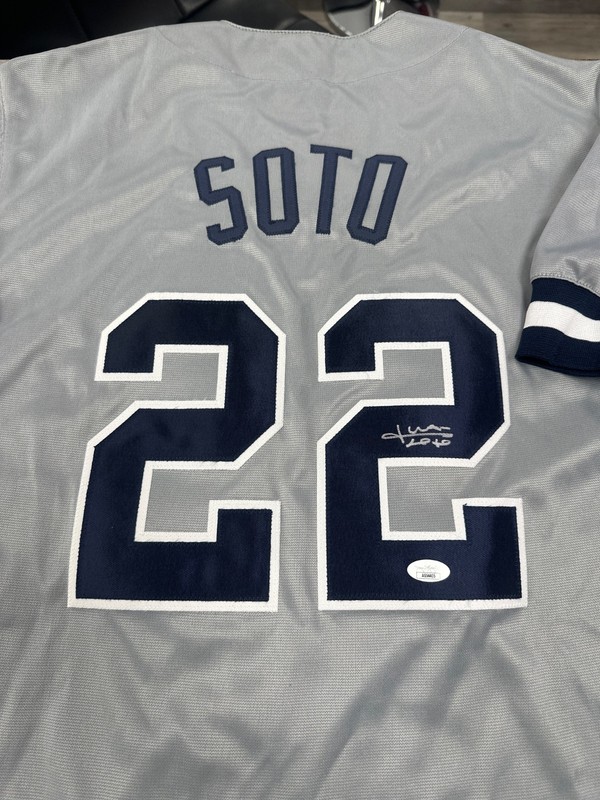 Juan Soto Signed Yankees Jersey Autograph Auto JSA NEW YORK MLB
