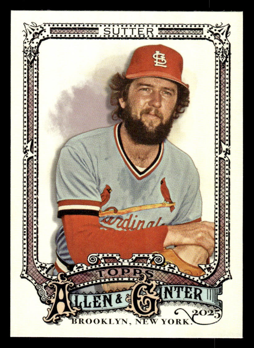 2025 Topps Allen & Ginter #313 Bruce Sutter Card St. Louis Cardinals