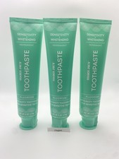 3 Packs Trader Joe's Anticavity Toothpaste w/ Fluoride Sensitivity Whitening