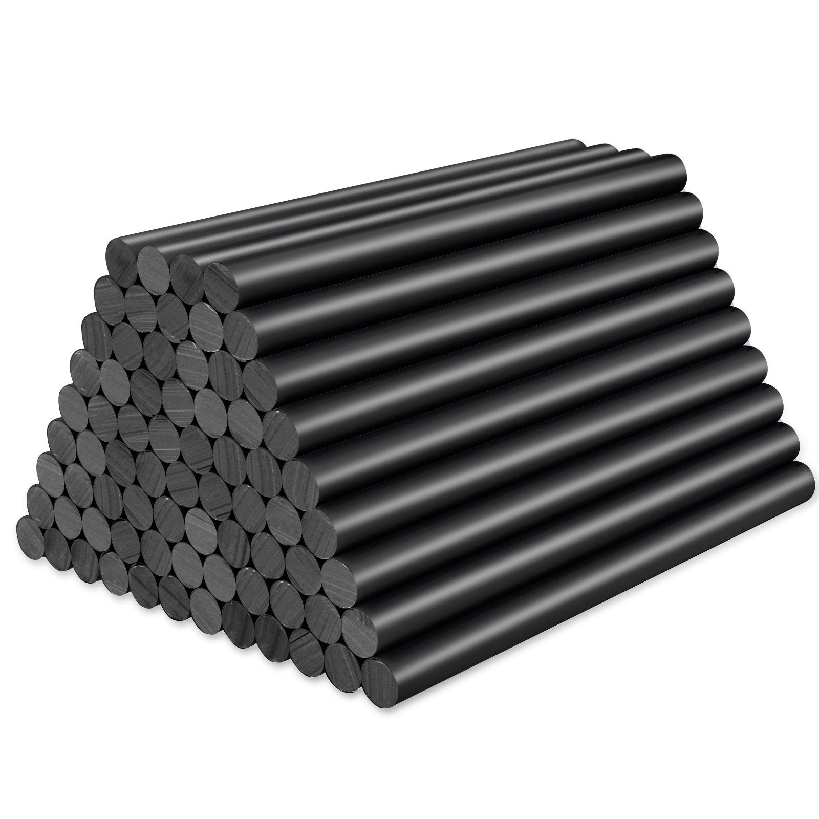 72 Pack Black Hot Glue Sticks Bulk, 0.27x4 Mini Hot Glue Sticks for Car Dent ...