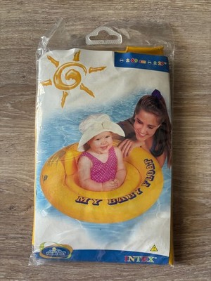 Intex The Wet Set My Baby Round Yellow Pool Float