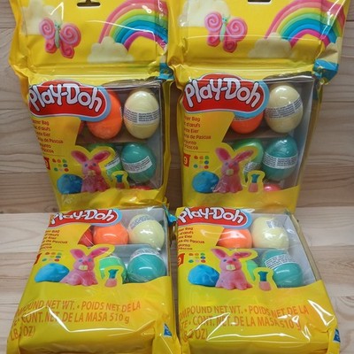 Play-Doh Easter Eggs Bag 9-Pack 9 Colors (SET of 4) Brand New Sealed FREE SHIP