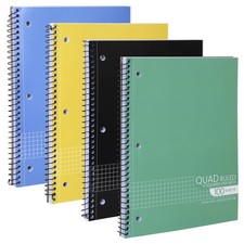 Graph Paper Spiral Notebook Graph Paper Notebook Spiral Quad Ruled Grid Notebook